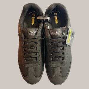 TredSafe Slip-Resistant Work Shoes Mens 10 Black Restaurant Kitchen DreamCell
